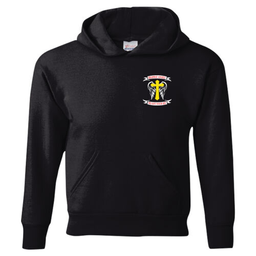 Highway Angels - Ecosmart Youth Hooded Sweatshirt - Slow Down Move Over Thumbnail